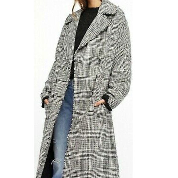 Free People | Jackets & Coats | Free People Houndstooth Plaid
